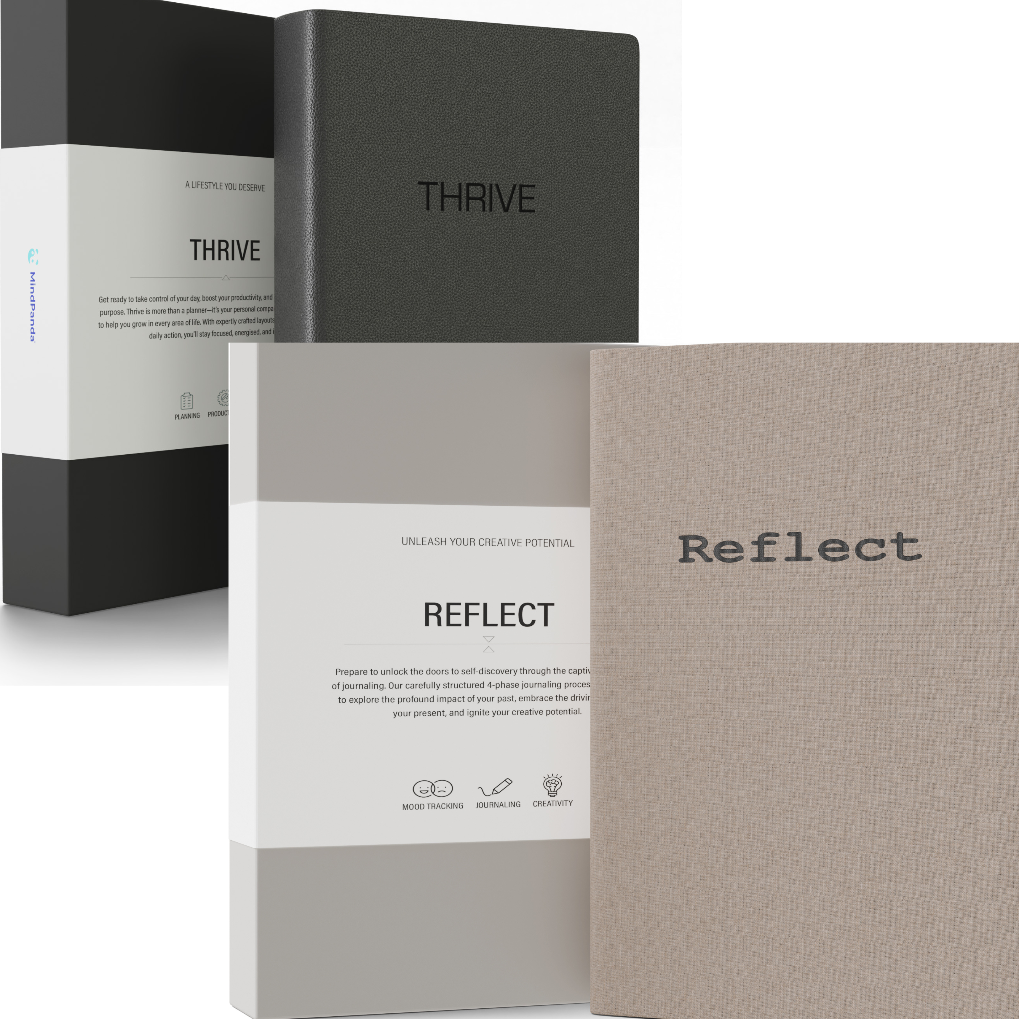 Thrive Planner & Reflect Journal Bundle
